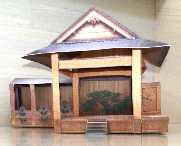 能舞台のひみつとは? 実際に作って作品を持ち帰れます