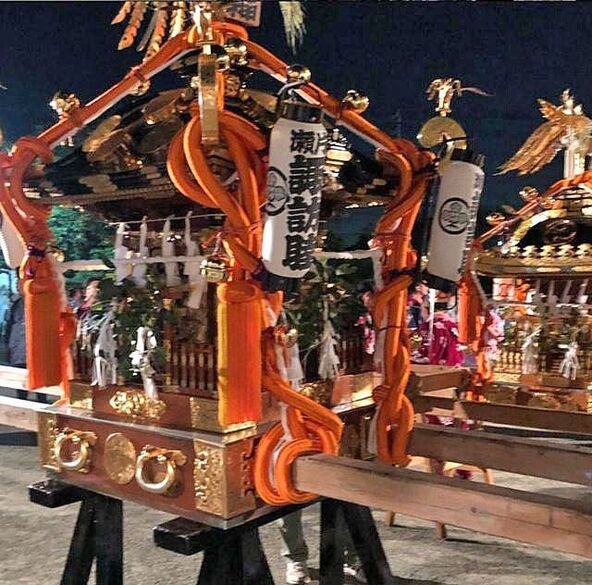 夫婦円満のパワースポットで祭りを楽しもう(画像提供:片瀬諏訪神社 社務所)