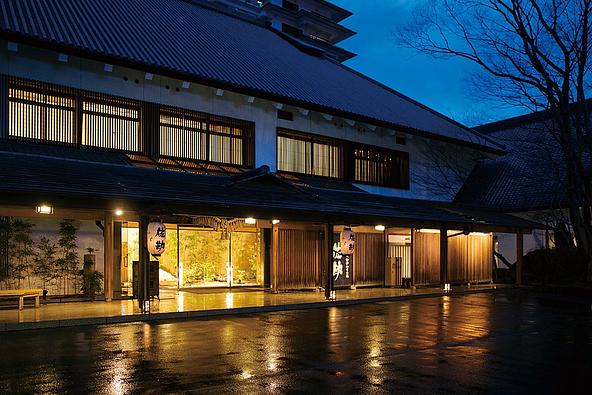 秋保温泉の温泉街 ※イメージ