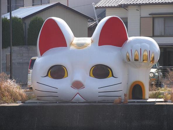 写真は普段のとこにゃんです。10月24日(土)まではアジア大会に合わせた期間限定の特別仕様になっています