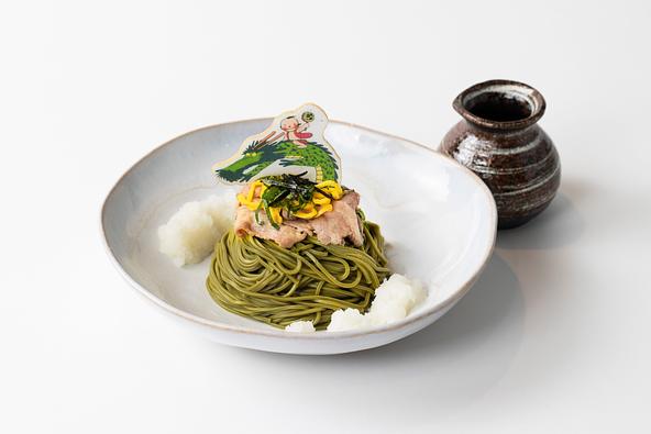 まんが日本昔ばなし ぶっかけ茶そば 1,680円