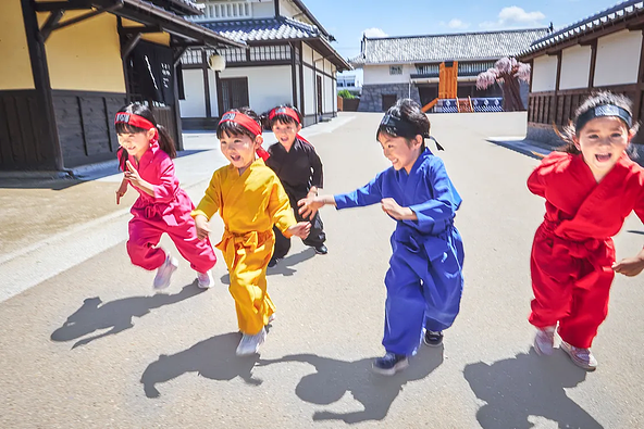 家族の思い出作りにぴったりな「太秦映画村」
