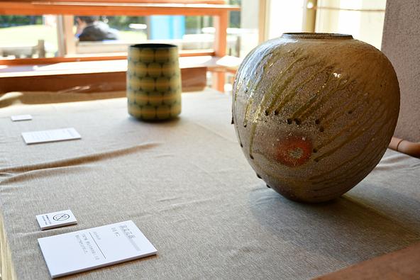陶芸作品展示