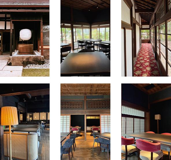 古民家の店内