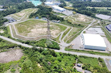中間貯蔵施設 提供:環境省