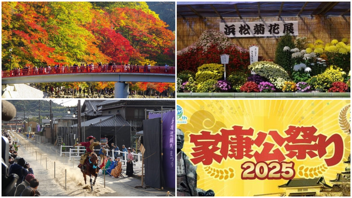 【東海】2025年11月22日・23日・24日の三連休におすすめの秋祭り&イベント14選