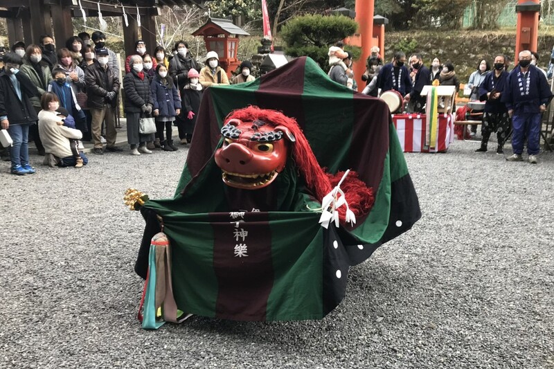 三重県の無形民俗文化財「獅子神楽」が見どころ!伊賀市で12月5日(金)に「おんまつり」開催