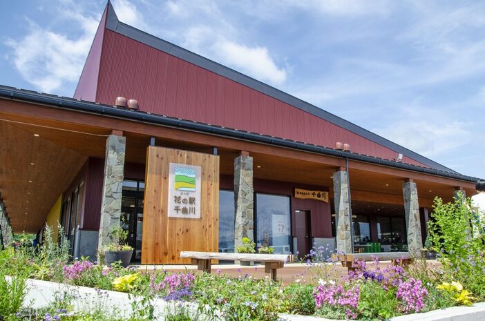 道の駅「花の駅 千曲川」