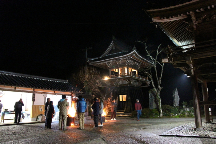龍門寺 大晦日 除夜の鐘(2025年)