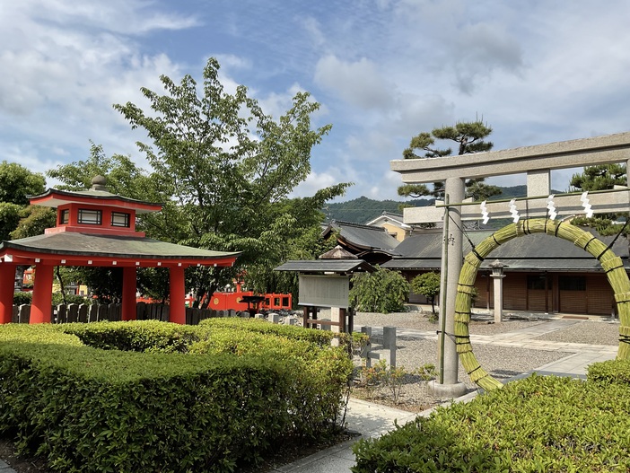 車折神社 茅の輪くぐり(2026)