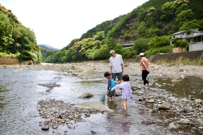 SEN.RETREAT TAKIJIRI チェックイン前の川遊びキャンペーン