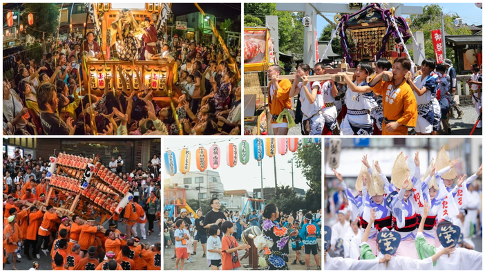 【関東】2026年7月25日・26日週末開催の「夏祭り」20選!神楽坂まつり・山あげ祭・日本三大船祭りも