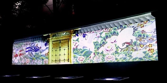 小石川後楽園が夜に輝く!紅葉ライトアップ&プロジェクションマッピングで幻想的な大名庭園へ