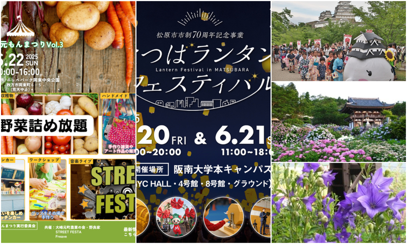 【関西】6月21日・22日の今週末に親子で楽しめる夏祭り&イベント7選