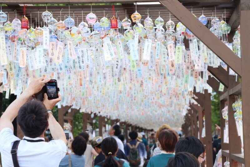 1万個の風鈴が奏でる涼音の祭典<br/>「りんりん祭」見どころ&開催情報