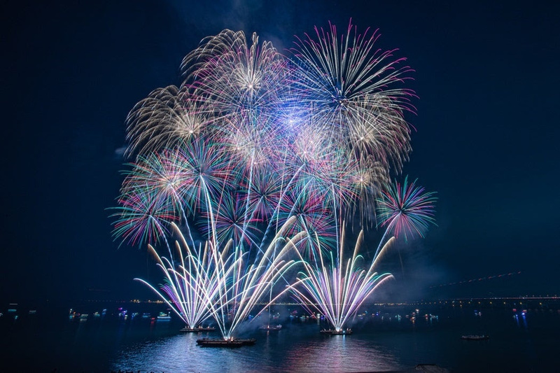 花火と音楽・フード・アートが融合<br/>稲毛海浜公園で世界レベルの花火!
