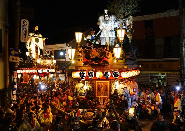 佐原の大祭（2025年） | 豪快に曳き回される山車が圧倒！ 「関東三大山