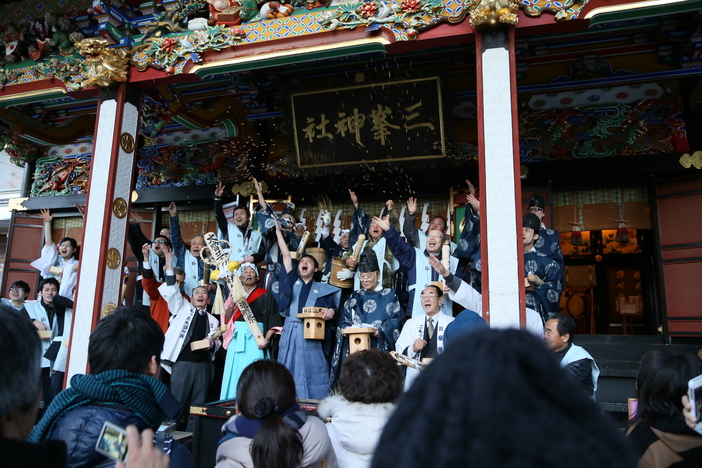 三峯神社のごもっともさま（2025年） | 三峯神社の節分の伝統行事 少し