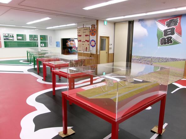 「春日部市大凧文化交流センター（愛称：ハルカイト）」2階 大凧文化展示室