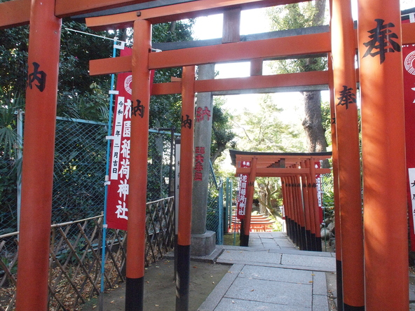 公園から一歩入ると空気が変わります