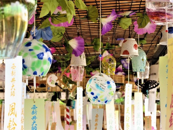 250種の風鈴の違いを楽しみましょう