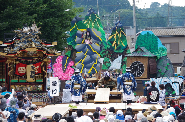 年によって上演される演目も変わり、町によっても得意な演目も異なるため、何度でも楽しめますよ（提供：那須烏山市）
