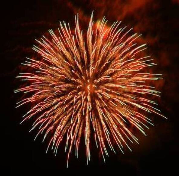 夜空に咲く大輪の花