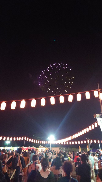 祭りのフィナーレを飾る花火も必見！