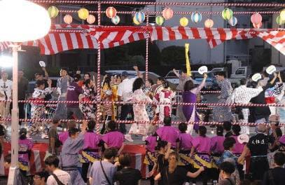 恒例の盆踊りは初心者でも参加しやすい雰囲気が魅力