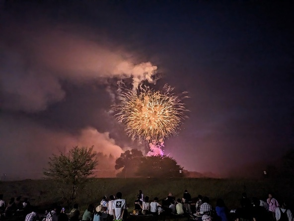 大小の花火が夏の夜空を彩ります！（画像提供：一般社団法人日光市観光協会　フォトライブラリ）