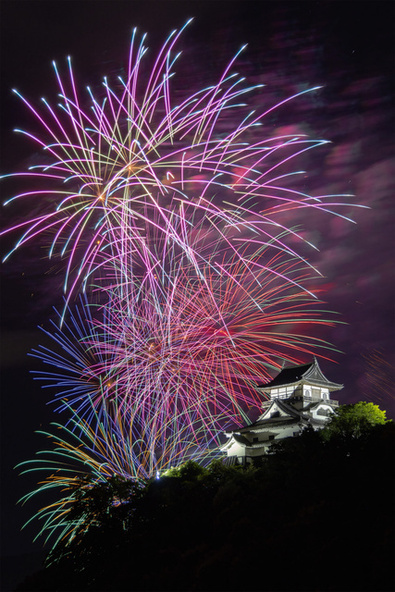 花火は毎日構成や色に変化がありますよ！