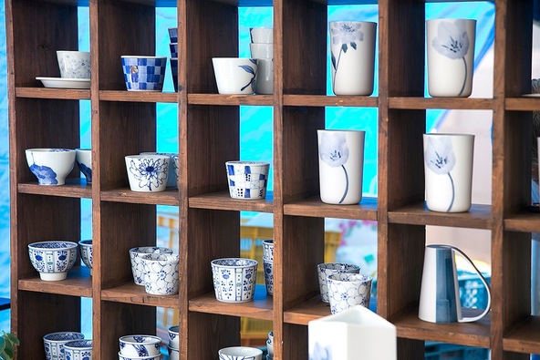 美しいせとものの数々にママパパもうっとり♪