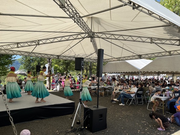 「屋外ステージイベント」は子供たちも夢中に！