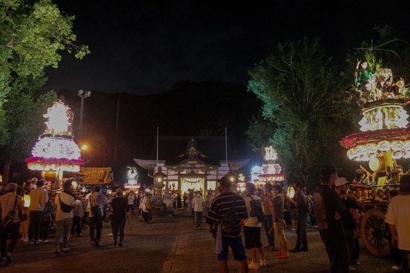 夜祭りの風景