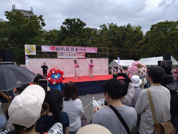 想いのこもったパフォーマンスに子供たちも思わず夢中に♪