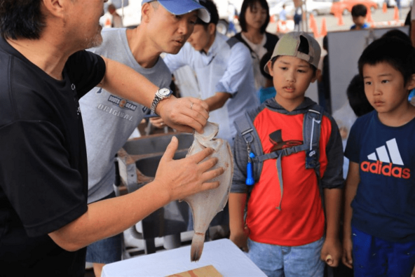 魚のさばき方を学べる絶好の機会です