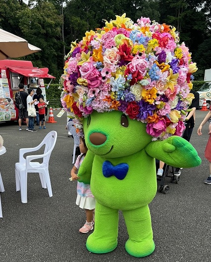 ガーデンベアのグリーティングも （日時など詳細は公式サイトへ）