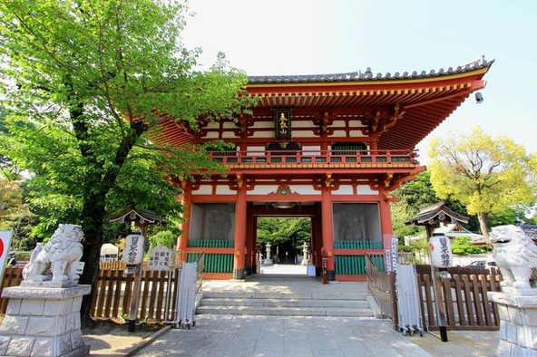 「瀧泉寺」の様子