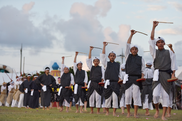 本場エイサーの躍動感を体感することができます