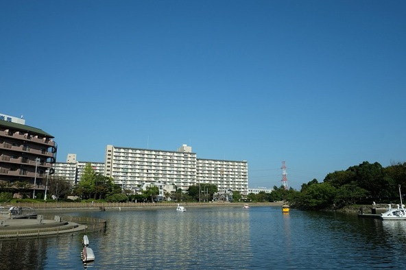 「新左近川親水公園」の様子