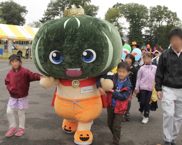 古河市のゆるキャラ「かぼちゃ王子こがぼっちゃん」に会えるチャンスも!?