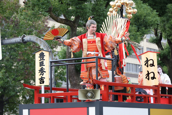 天下統一を成し遂げた豊臣秀吉