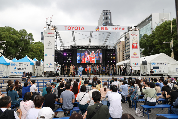 「久屋大通公園」でのイベントの様子（過去開催）