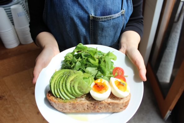 「CIBI Tokyo Store（チビトーキョーストア）」の朝食メニュー一例
