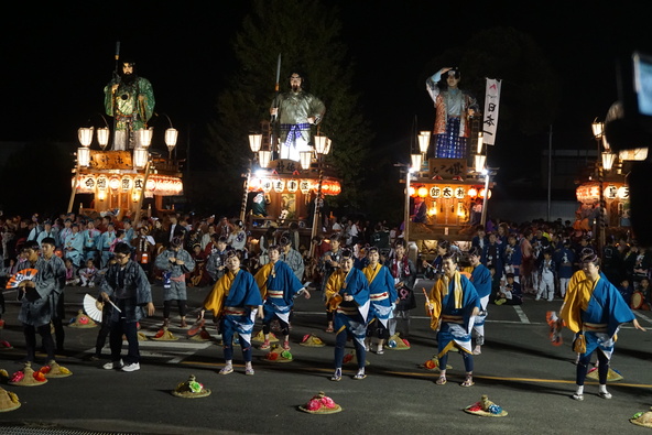 踊りは、「手古舞」の系譜をもつ優美な踊りが特徴です（画像提供：行方市観光協会）
