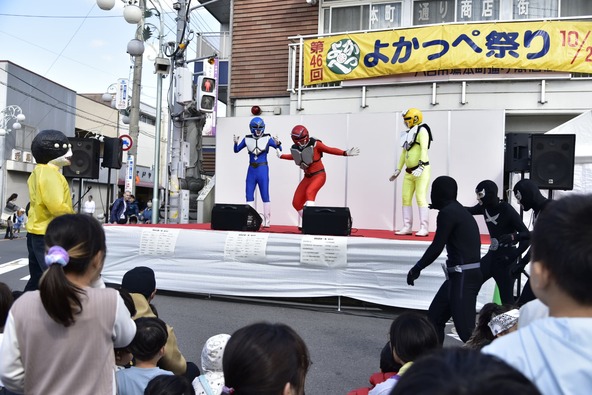 匝瑳市を盛り上げるご当地ヒーロー「ハリキリ戦隊ソーサマン」も登場！