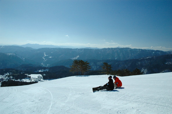 山頂からの眺めも最高です♪