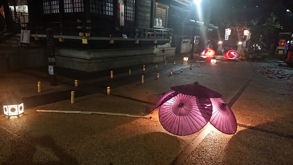 大酉祭の日は、厳かな雰囲気に包まれます