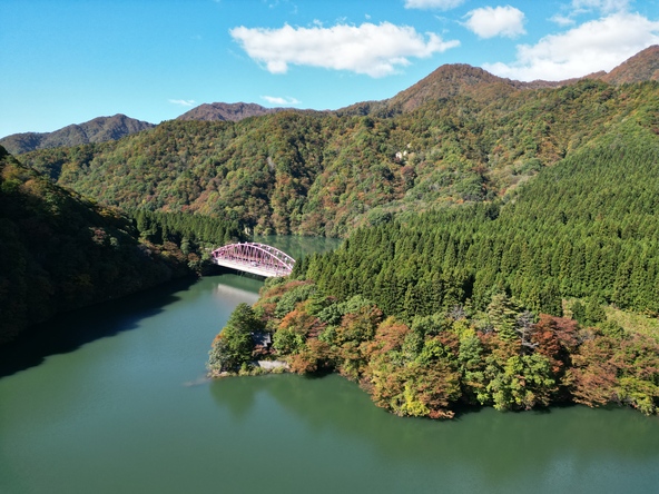 約20kmの絶景ドライブを満喫（画像提供：関川村）