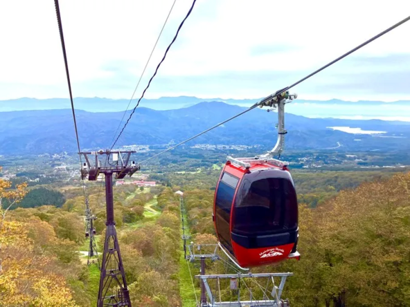 2024年10月にリニューアルしたゴンドラに乗って絶景を満喫